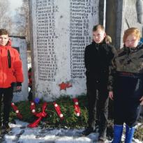 Возложение гирлянды Славы